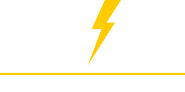 Logo LVP by Aleedma en versión blanco y amarillo para protección eléctrica antifauna